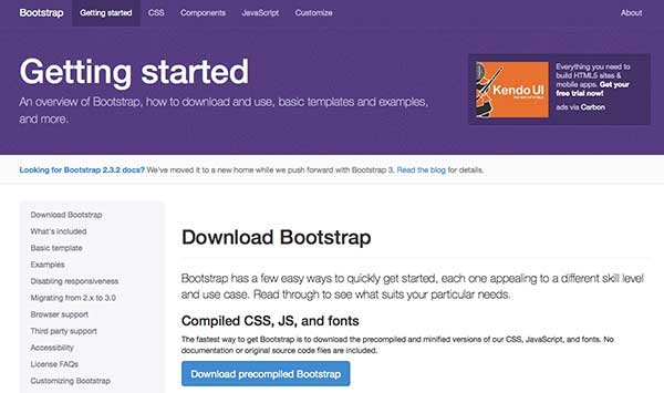 Getting Started With Bootstrap