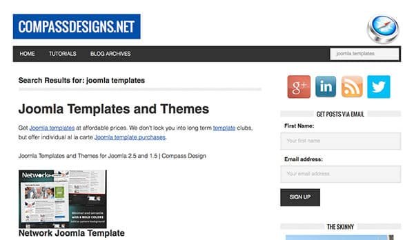 Joomla Templates CompassDesigns