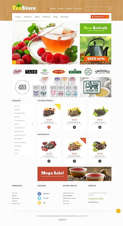 Tea Ceremony WooCommerce Theme