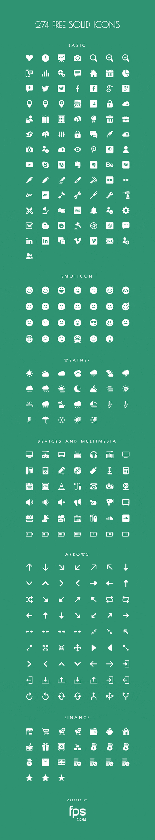solid icons - Free icon sets
