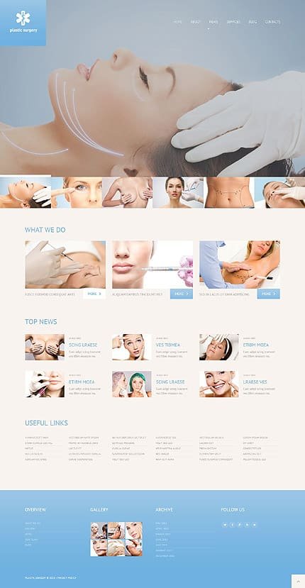 Plastic Surgery WordPress Theme