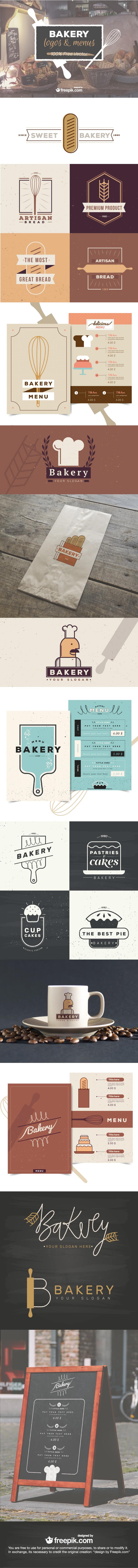 free artisan logos & menu templates