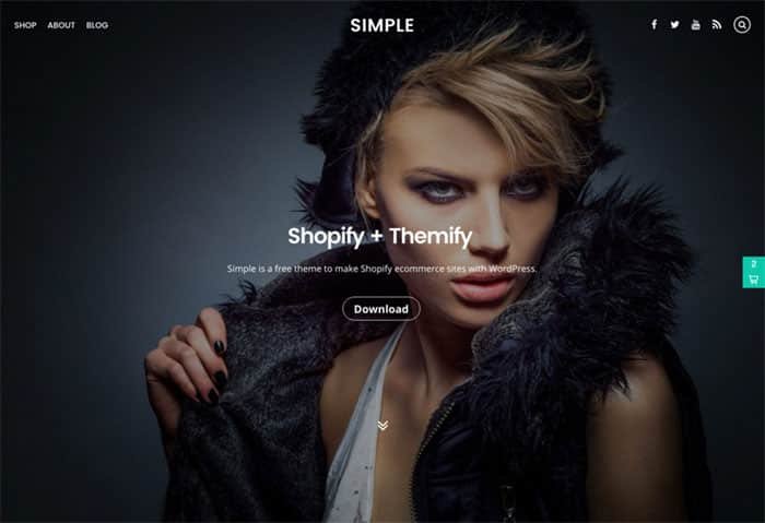 Simple Free WordPress Theme by Themify
