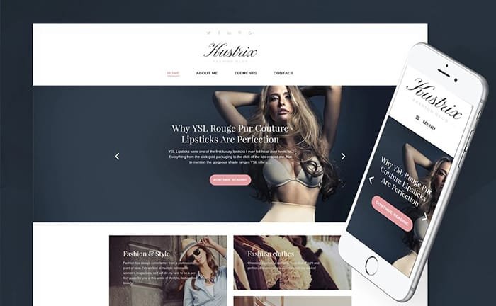  Style Blog WordPress Theme 