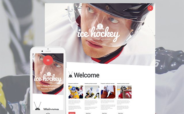 Hockey WordPress Theme 