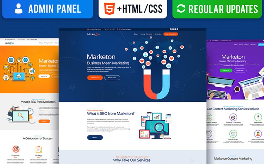 Amazing Moto CMS Landing Page Bundle for a Giveaway Price: Save up to 88%!